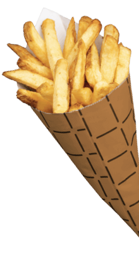 Frietzak bruin - Heerlijke friet - Verse Friet - Frietwagen huren